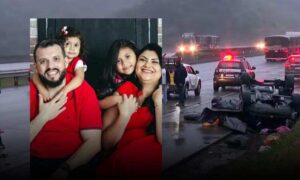 Tragédia: Casal e as duas filhas pequenas morrem em acidente durante viagem para celebração do Dia das Mães