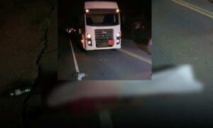 Trágico na região: Identificado o idoso de 61 anos atropelado por caminhão-tanque, nesta noite na rodovia BA-026