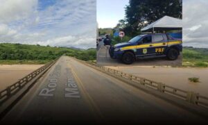 Interdição da ponte sobre o Rio Jequitinhonha: BR-116 em Vitória da Conquista deverá receber tráfego de desvio, alerta PRF