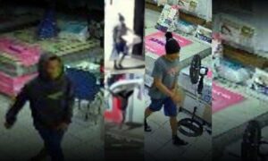 VÍDEO: “Gatunos” são novamente flagrados furtando uma loja nesta noite, no centro de Vitória da Conquista