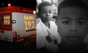 Tristeza: Menino Davi Luis Bispo, de 8 anos, foi encontrado morto dentro de casa nesta quinta-feira. Polícia investiga
