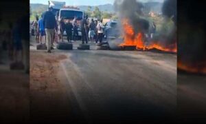 VÍDEO: Imagens na BA-263 mostram manifestantes revoltados com fechamento de hospital em Itambé. Novas informações