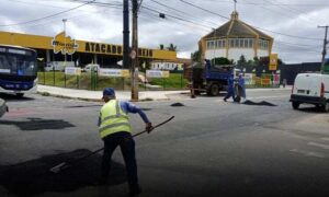 Operação Tapa-Buraco: Prefeitura de Vitória da Conquista executou serviço de manutenção em 120 vias em abril