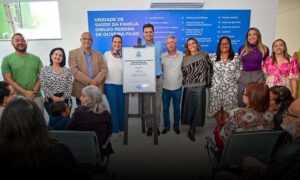 FOTOS: PMVC inaugura no Patagônia Unidade de Saúde Familiar que homenageia Dr. Onildo de Oliveira Filho
