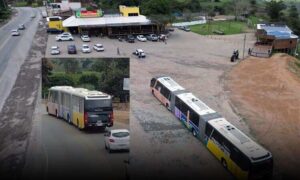 Conquista: Confira como foi o primeiro dia de operação da linha de ônibus R70 #Centro-Capinal, rumo à Serra do Marçal