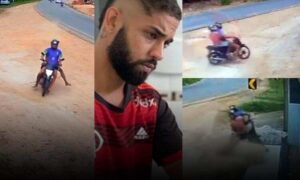 Trágico: Vídeo mostra acidente que matou motoqueiro na tarde desta quarta-feira. Robson morreu ao ser socorrido