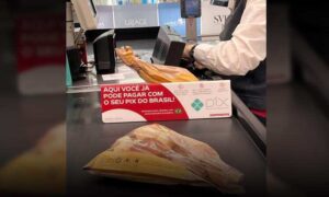Sucesso internacional: Rede de supermercados de Portugal passa a aceitar PIX brasileiro e imagem viraliza na internet