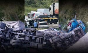 Urgente: Novas informações sobre o gravíssimo acidente nesta manhã envolvendo carreta na BR-116