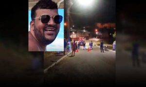 Tragédia na madrugada: Motocicleta fica sem controle, bate violentamente contra poste e Fagner morre na hora