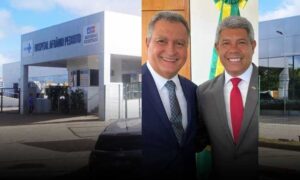 Conquista: Ao lado de Jerônimo, ministro da Casa Civil Rui Costa participa da entrega de UTI no Hospital Afrânio Peixoto