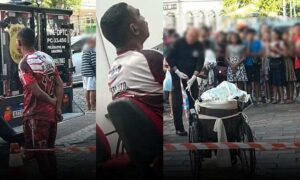 Horror: Neto é preso ao andar pelas ruas com o corpo do avô morto, em cadeira de rodas, para pedir dinheiro