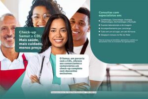 Hospital Samur e CDL firmam parceria para oferecer check-up completo com condições exclusivas a comerciários de Vitória da Conquista