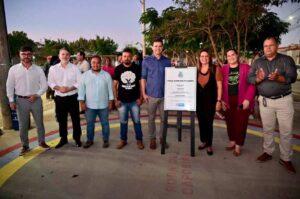 Conquista: Praça Zumbi dos Palmares é entregue revitalizada pela PMVC à população do Bairro Vila América