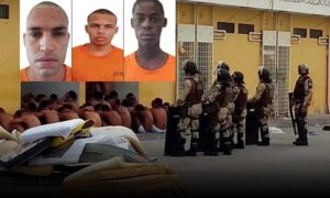 Atenção: Identificados três detentos que fugiram do Conjunto Penal, nesta madrugada. Polícia realiza buscas