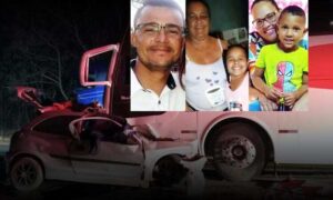 Tragédia na divisa entre MG e Bahia: Identificada a família que morreu após carro colidir com ônibus que saiu da Lapa
