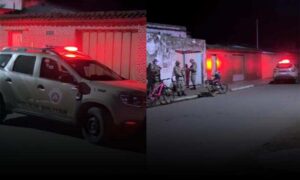 Atenção: Novas informações sobre o casal baleado no início desta noite em Barra do Choça. Homem morreu