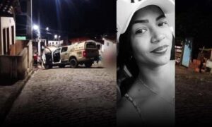 Urgente: Aline foi assassinada na frente dos filhos, após residência ser invadida por criminosos nesta madrugada