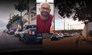 VÍDEO: Grande cortejo marcou a despedida ao policial civil conquistense Márcio Vinícius “Bob”, nesta quinta-feira