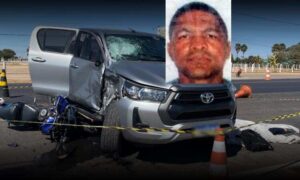 Trágico: Conversão irregular pode ter provocado a morte do motociclista Adenilton Barbosa, nesta quarta-feira