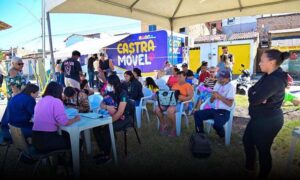 Conquista: População do Nossa Senhora Aparecida satisfeita com o atendimento do Castramóvel, neste final de semana