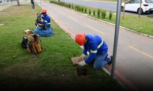 Prejuízo: Prefeitura de Vitória da Conquista constata novo furto de cabos de energia na Avenida Brumado