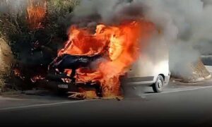 VÍDEO: Novas informações sobre a van de Vitória da Conquista que pegou fogo na rodovia BR-101