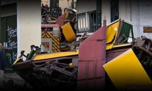Horror: Bondinho descarrila em ladeira íngreme e mata 17 turistas em Lisboa. Um brasileiro foi hospitalizado