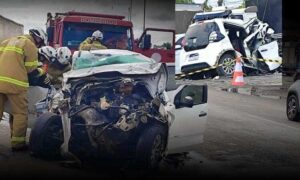 Urgente: Identificada a mulher que morreu em gravíssimo acidente na manhã desta segunda-feira