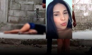 Brutal: Jovem de 24 anos é assassinada em garupa de moto. Condutor também baleado seria o alvo dos criminosos