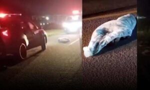 Trágico: Identificada a mulher de 35 anos que morreu atropelada na entrada de motel, na madrugada deste domingo