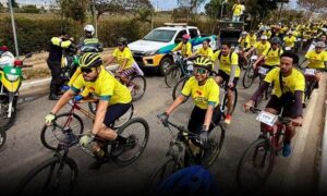 FOTOS: Passeio ciclístico encerra Semana Nacional de Trânsito em Vitória da Conquista com foco na convivência no trânsito