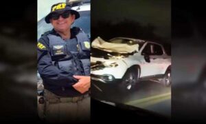 Trágico: Policial rodoviário federal, de 54 anos, morre atropelado enquanto retirava animais de rodovia na Bahia