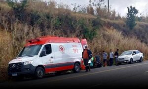 Atenção: Identificado o motociclista ferido e socorrido após grave acidente nesta tarde na BA-263