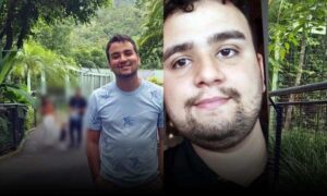 Familiares aflitos pedem informações sobre paradeiro do jovem Matheus, vítima de sequestro nesta quarta-feira