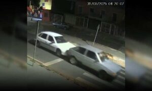 VÍDEO: Veja o momento em que bandidos “empurram” carro roubado na Avenida Perimetral, em Conquista
