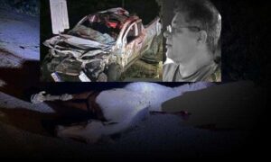 Trágico: Animal na pista provocou morte de condutor na noite desta terça-feira. Poste energizado foi atingido e incendiou