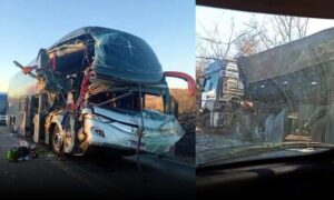 Atenção: Novas informações sobre o grave acidente com ônibus e carreta, que provocou vítima fatal neste domingo