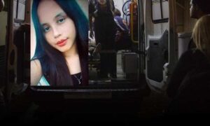 Consternação: Familiares e amigos lamentam a morte da jovem Ana Júlia, de 13 anos, encontrada desacordada em casa