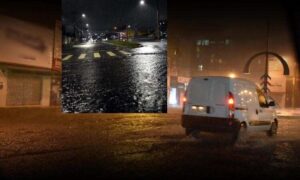 Após “calorão”, começa a chover com relâmpagos e trovões em Vitória da Conquista, confirmando alerta do Inmet
