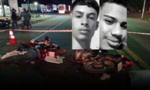 Tragédia: Identificados os dois entregadores que morreram em colisão de motocicletas na BR-116, em Poções