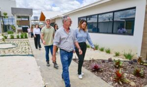 Conquista: Obras de empreendimento inédito, voltado para o público 50+, recebem visita da prefeita Sheila Lemos
