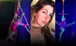 VÍDEO: Trapezista baiana de 28 anos morre após cair de altura de 10 metros, durante apresentação neste final de semana
