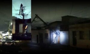 Conquista: Coelba restabelece energia em parte do bairro Guarani, após caminhão derrubar poste na Rua Democratas