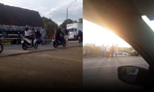 VÍDEO: Dois acidentes em sequência foram registrados nesta tarde, no Anel Viário de Vitória da Conquista