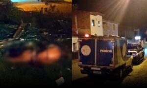 Atenção: Identificada a mulher assassinada com facadas pedradas na cabeça, nesta noite. Corpo foi achado em terreno