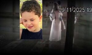 Família em oração: Menino Levi, vítima de atropelamento com a mãe, segue internado em Vitória da Conquista