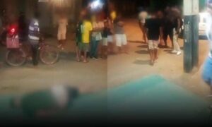 Urgente: Homem foi executado com vários disparos nesta noite no Jardim Valéria, em Vitória da Conquista