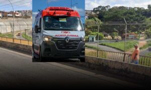 Urgente: Populares impedem mulher de se atirar do viaduto do Guarani. Guarda Municipal foi acionada