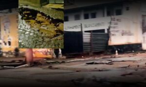 Após temporal, Vitória da Conquista vive manhã caótica com buracos, muita lama e asfalto arrancado pela água