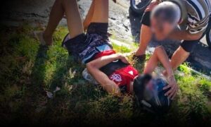Conquista: Grave colisão entre motocicleta e carro mobiliza socorro no Bairro Ibirapuera nesta terça-feira